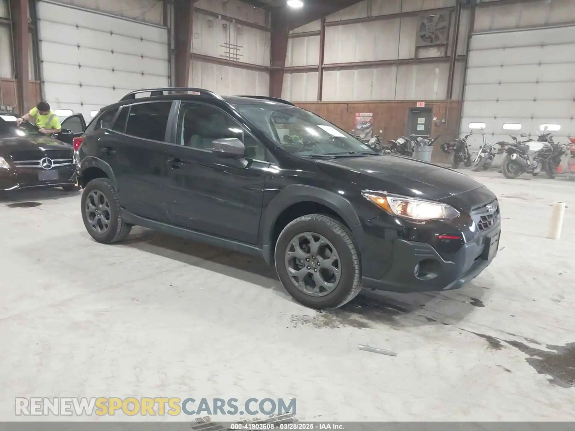 1 Photograph of a damaged car JF2GTHSC7PH313197 SUBARU CROSSTREK 2023