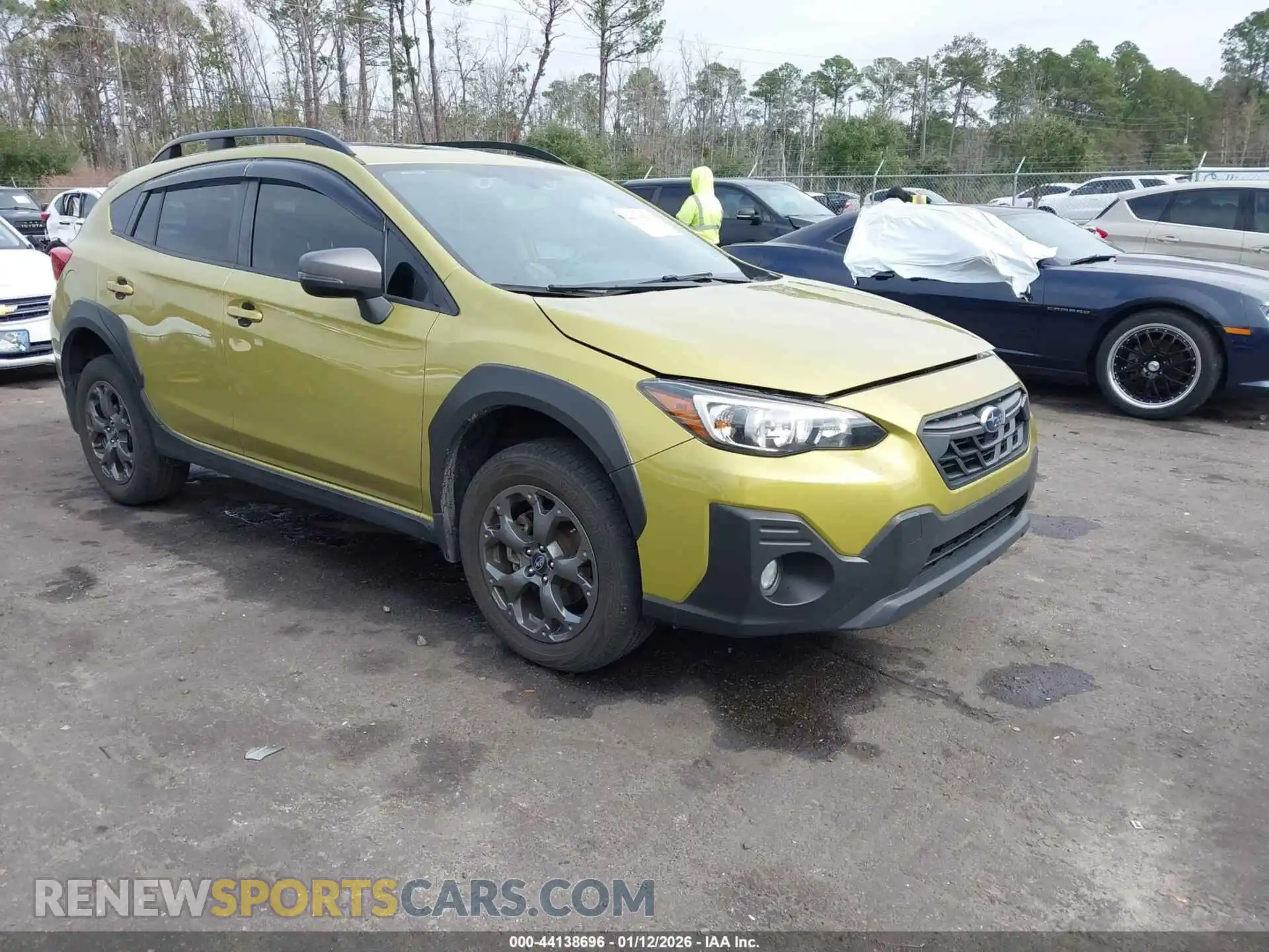 1 Photograph of a damaged car JF2GTHSC7PH314947 SUBARU CROSSTREK 2023