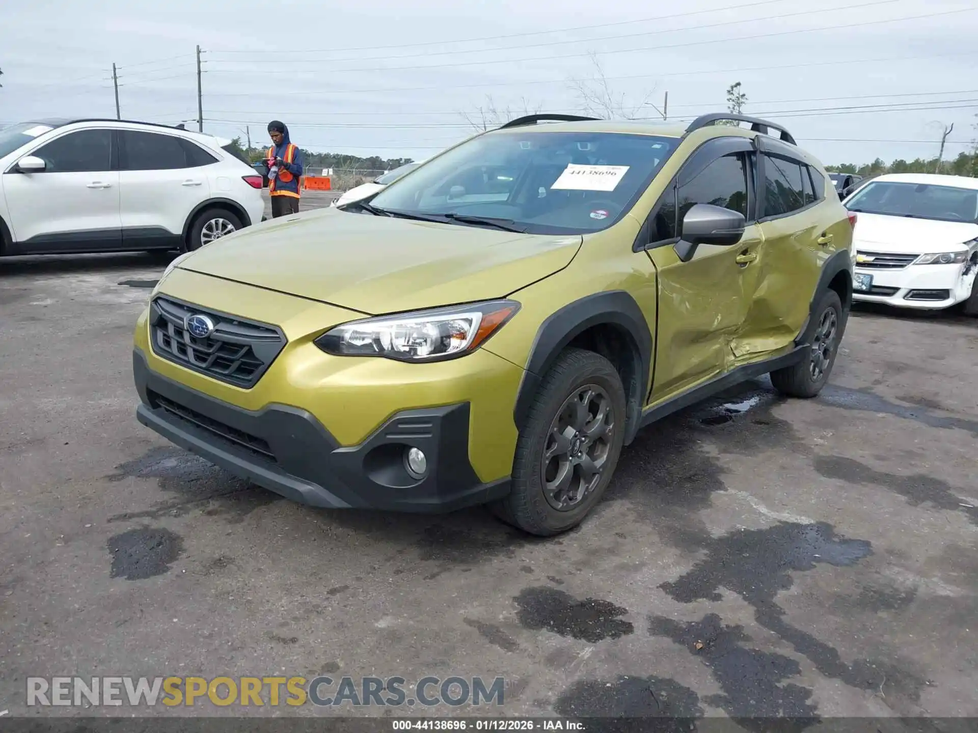 2 Photograph of a damaged car JF2GTHSC7PH314947 SUBARU CROSSTREK 2023