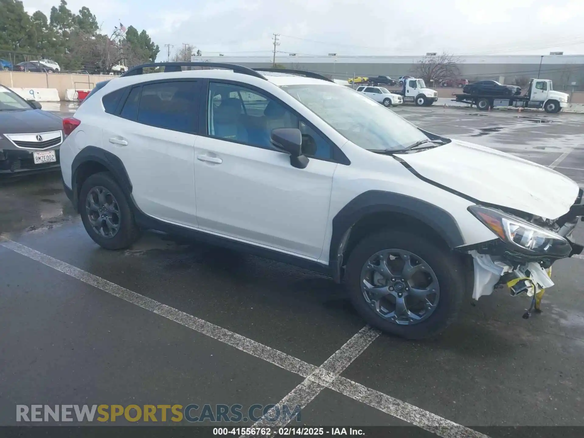1 Photograph of a damaged car JF2GTHSC7PH317511 SUBARU CROSSTREK 2023