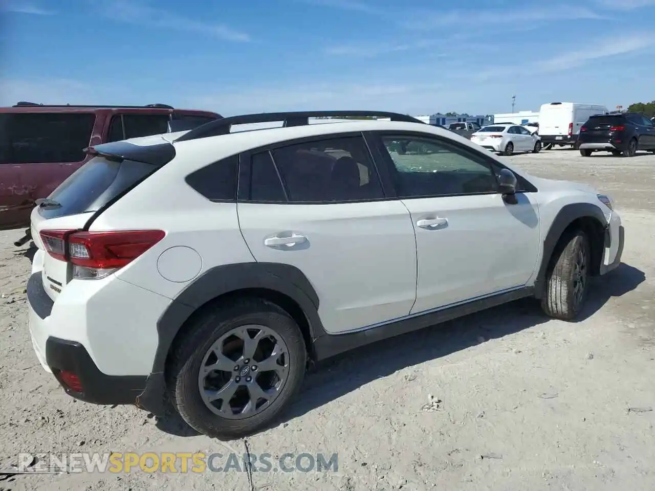3 fotografías del automóvil dañado JF2GTHSC8PH259828 SUBARU CROSSTREK 2023