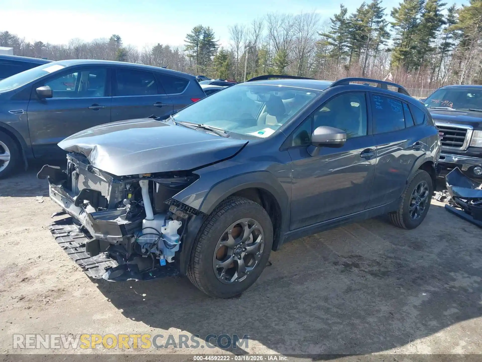 2 Photograph of a damaged car JF2GTHSC8PH282946 SUBARU CROSSTREK 2023