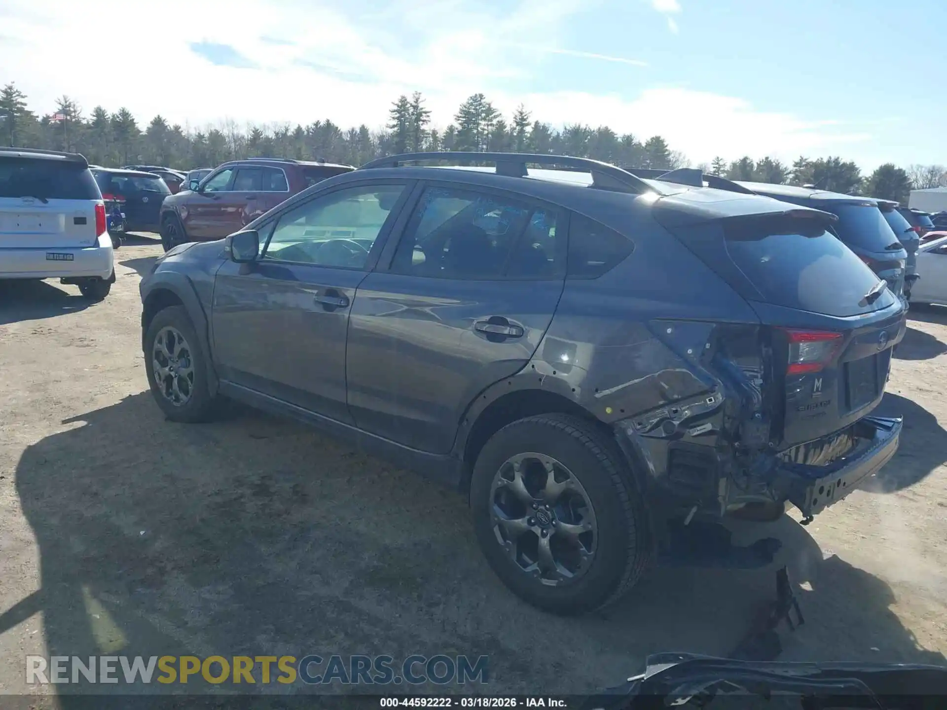3 Photograph of a damaged car JF2GTHSC8PH282946 SUBARU CROSSTREK 2023