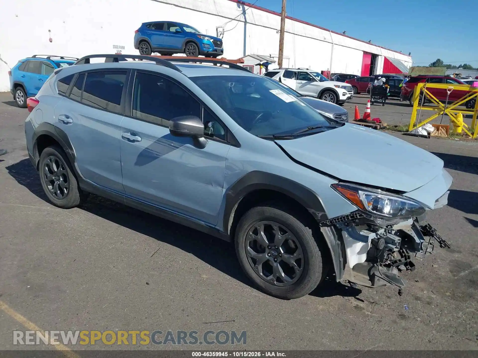 1 Фотография поврежденного автомобиля JF2GTHSC9PH256257 SUBARU CROSSTREK 2023