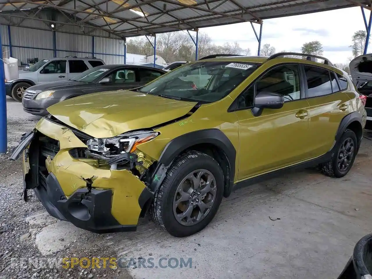 1 Photograph of a damaged car JF2GTHSCXPH207777 SUBARU CROSSTREK 2023