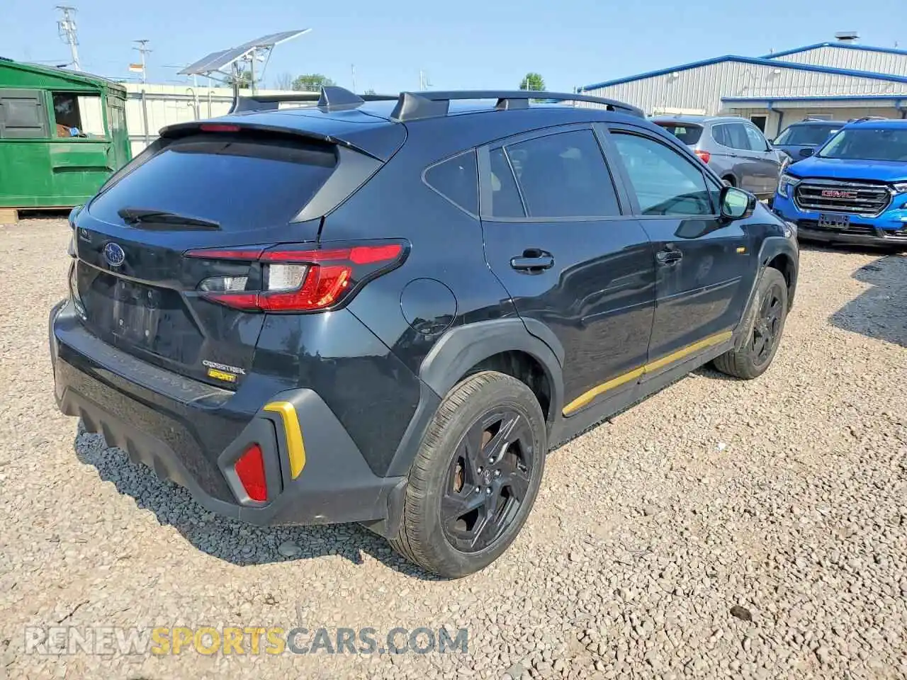 3 fotografías del automóvil dañado 4S4GUHF65R3744407 SUBARU CROSSTREK 2024
