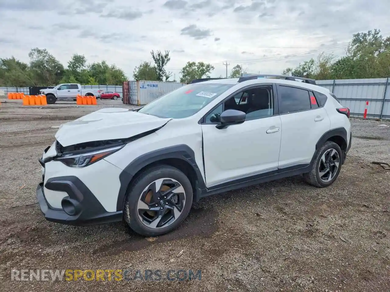 1 Photograph of a damaged car 4S4GUHM61R3796636 SUBARU CROSSTREK 2024
