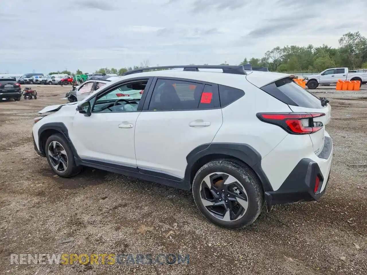 2 Photograph of a damaged car 4S4GUHM61R3796636 SUBARU CROSSTREK 2024