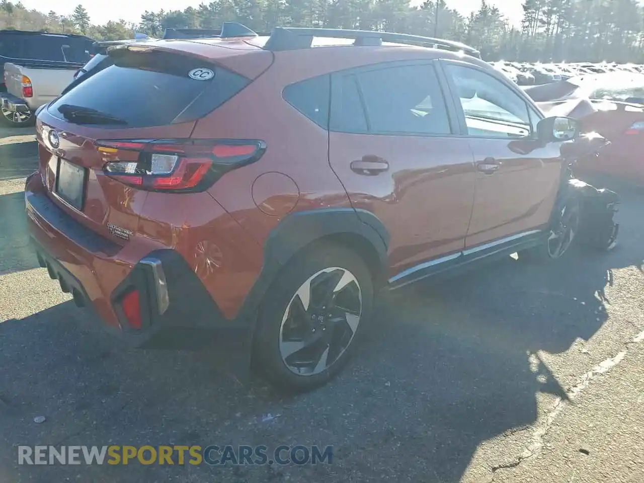 3 Photograph of a damaged car 4S4GUHM64R3726385 SUBARU CROSSTREK 2024