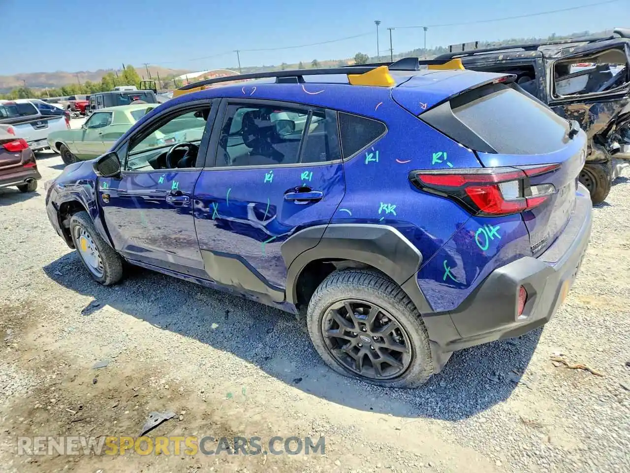 2 Фотография поврежденного автомобиля 4S4GUHT64R3818565 SUBARU CROSSTREK 2024