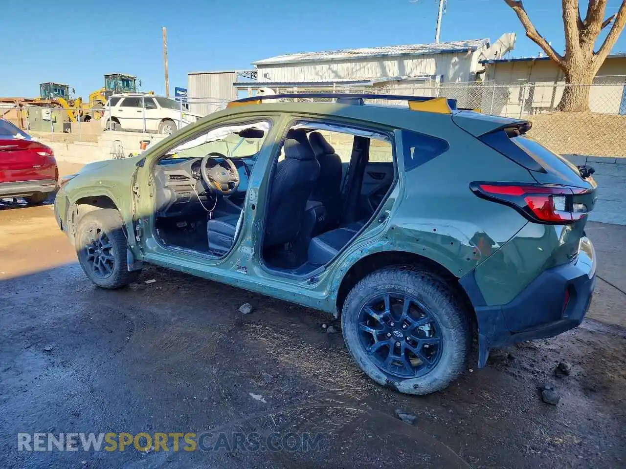 2 Фотография поврежденного автомобиля 4S4GUHT64R3834894 SUBARU CROSSTREK 2024