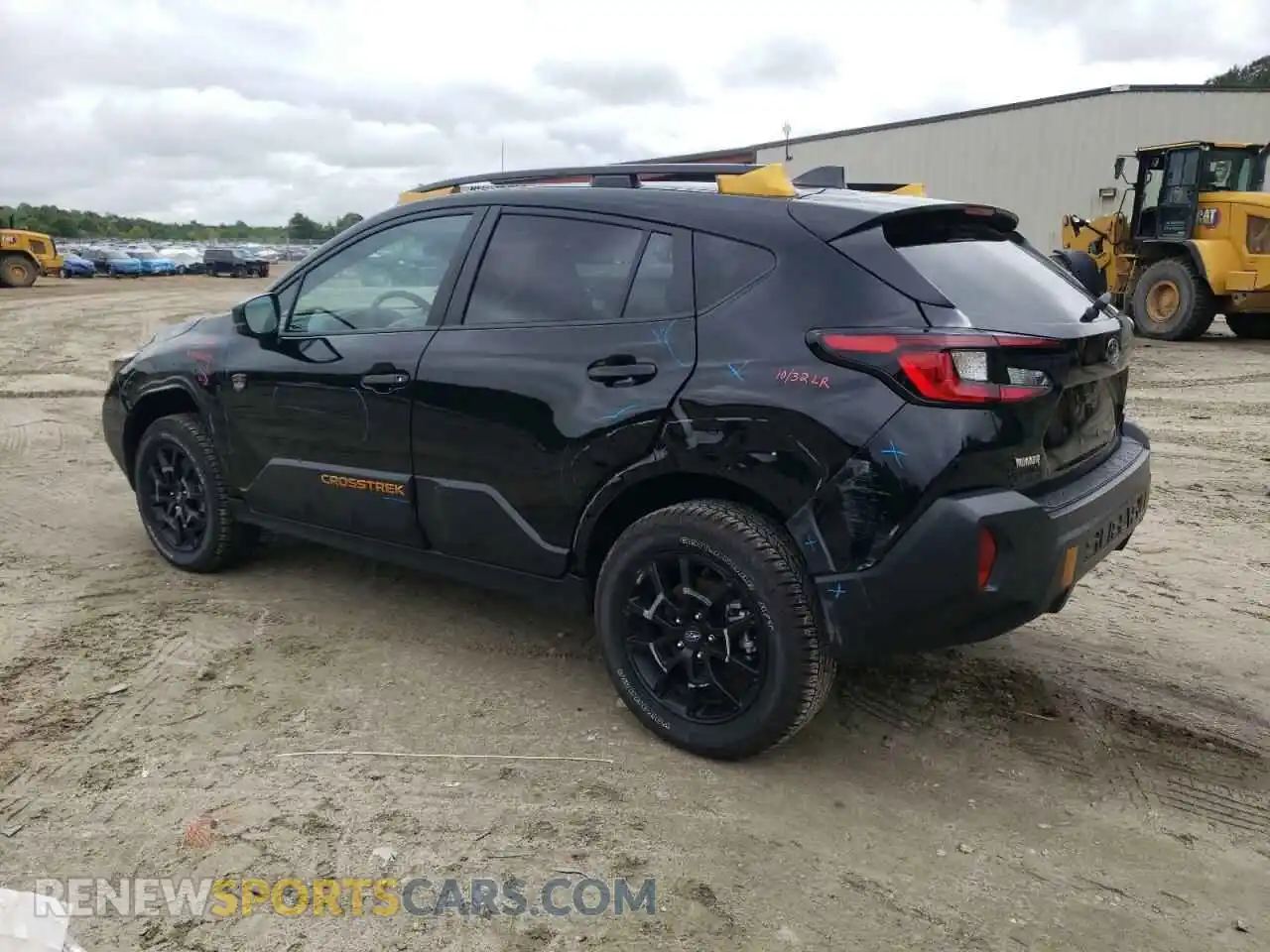 2 Photograph of a damaged car 4S4GUHT65R3828926 SUBARU CROSSTREK 2024