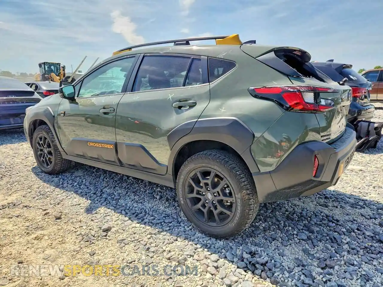 2 Photograph of a damaged car 4S4GUHT66R3755159 SUBARU CROSSTREK 2024