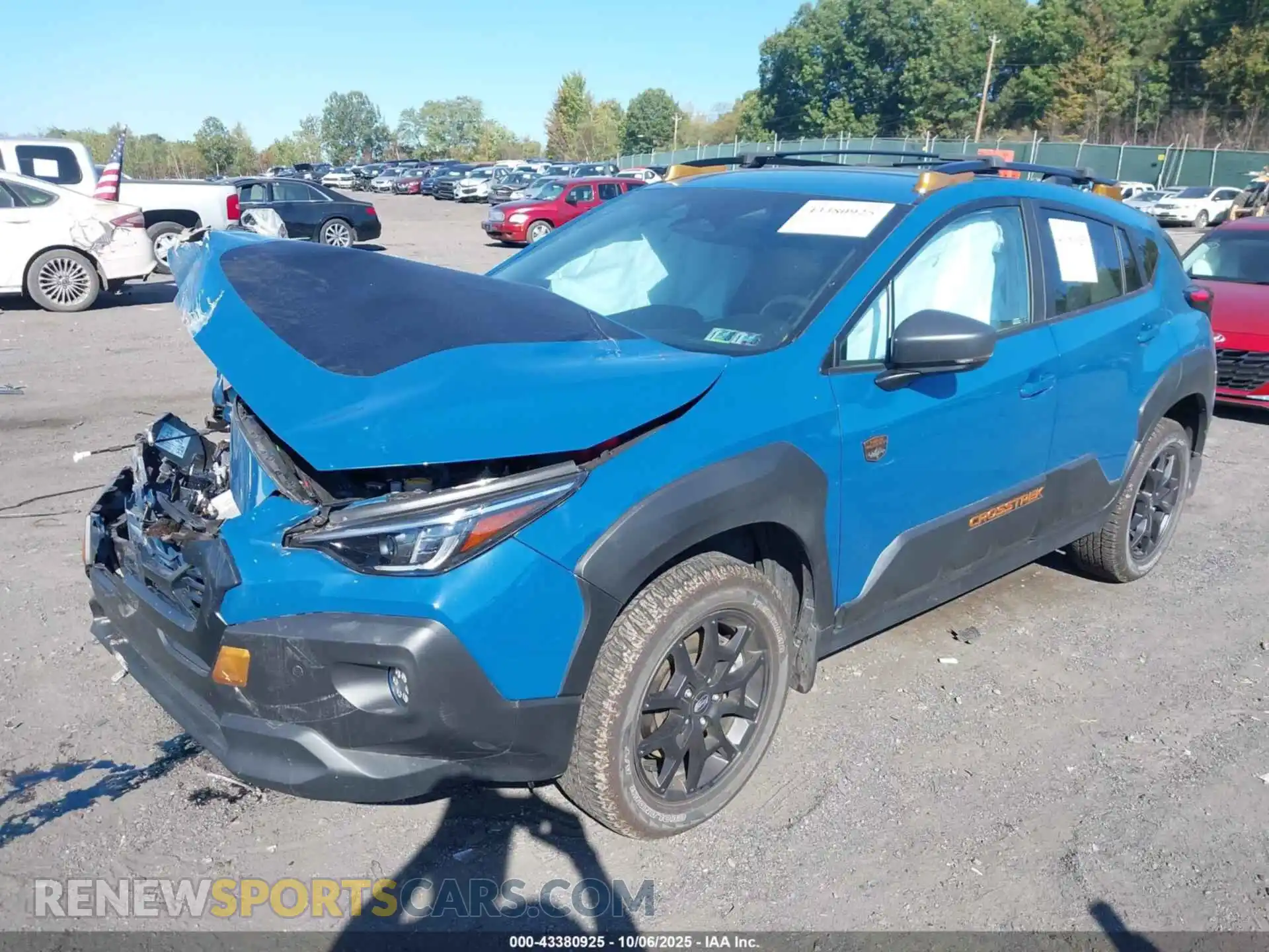2 Photograph of a damaged car 4S4GUHT66R3841121 SUBARU CROSSTREK 2024