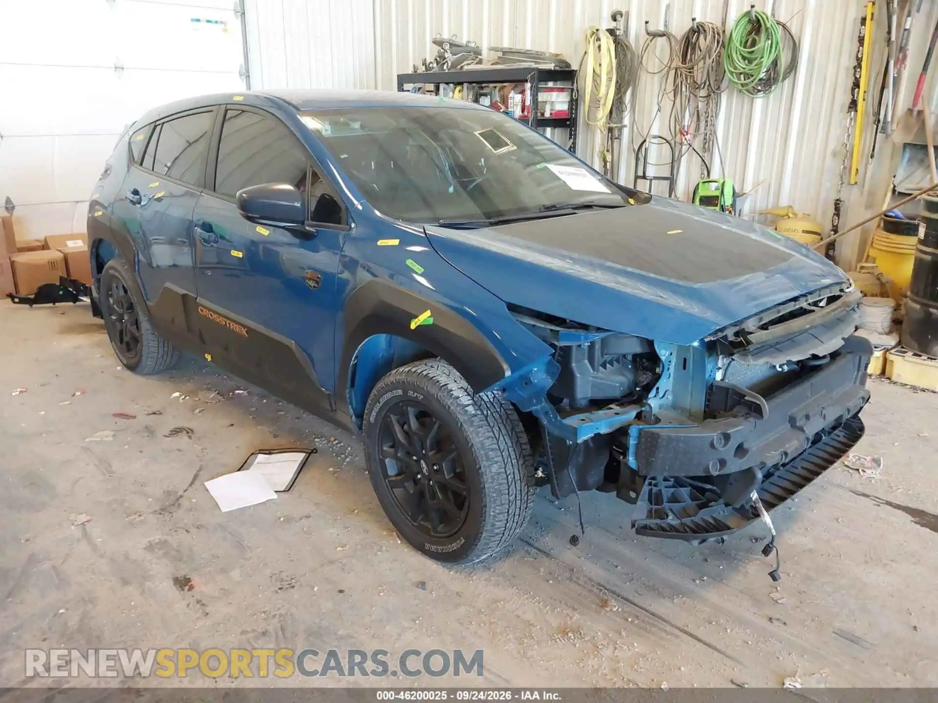 1 Photograph of a damaged car 4S4GUHT68R3734457 SUBARU CROSSTREK 2024