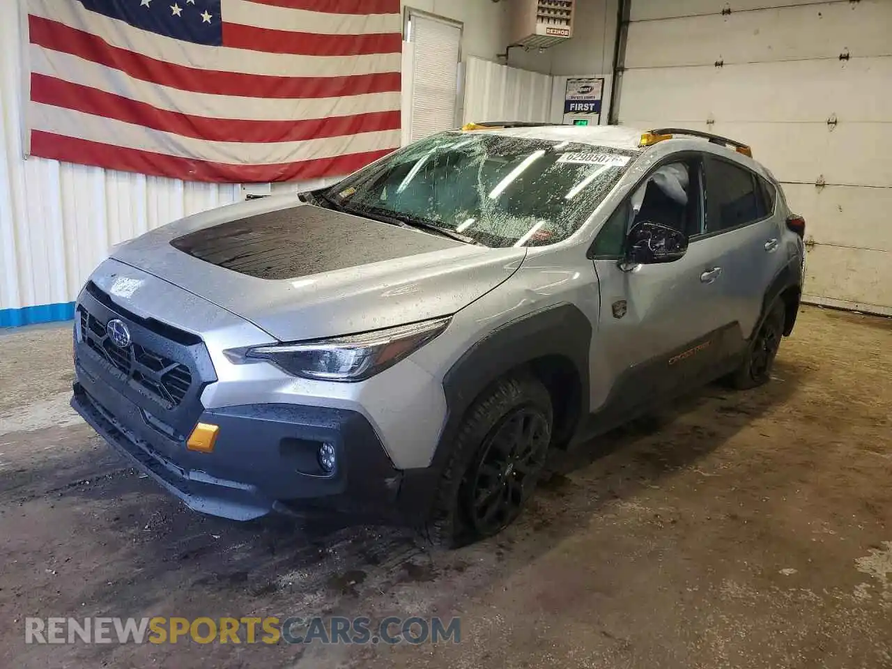 1 fotografías del automóvil dañado 4S4GUHT69R3734189 SUBARU CROSSTREK 2024