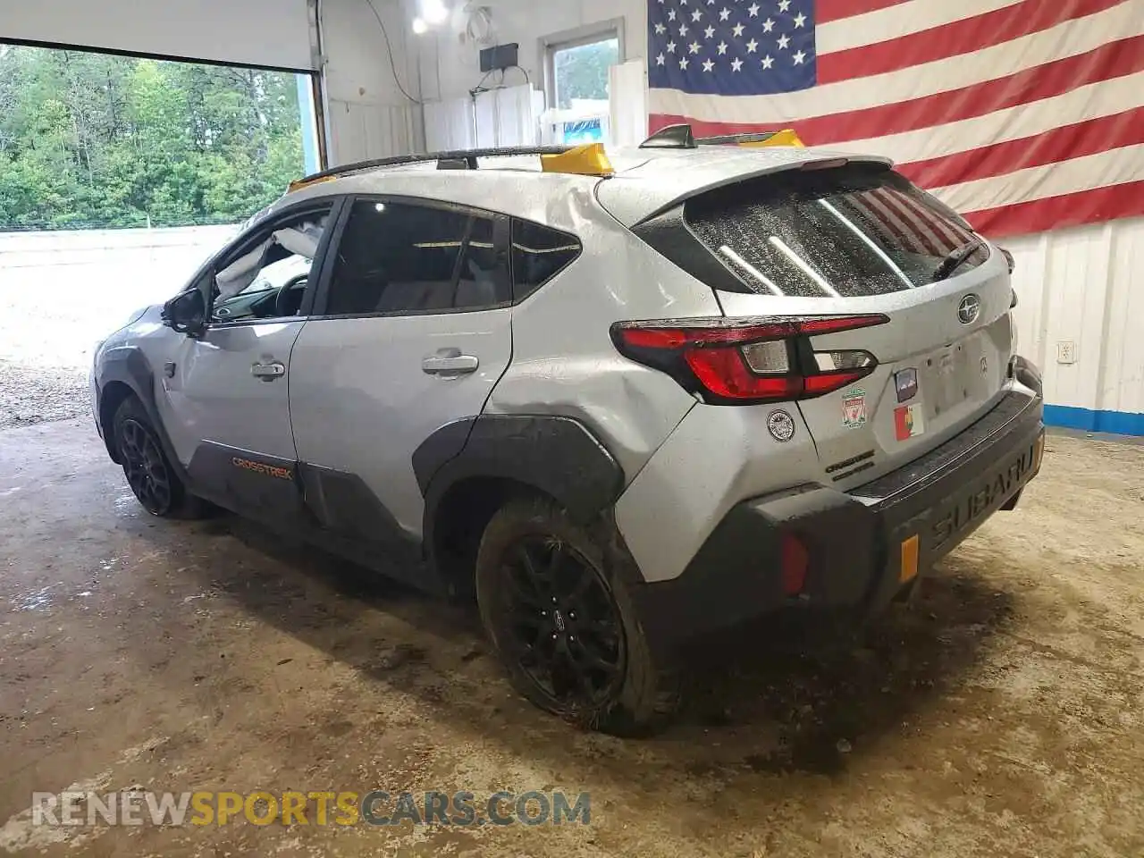 2 fotografías del automóvil dañado 4S4GUHT69R3734189 SUBARU CROSSTREK 2024