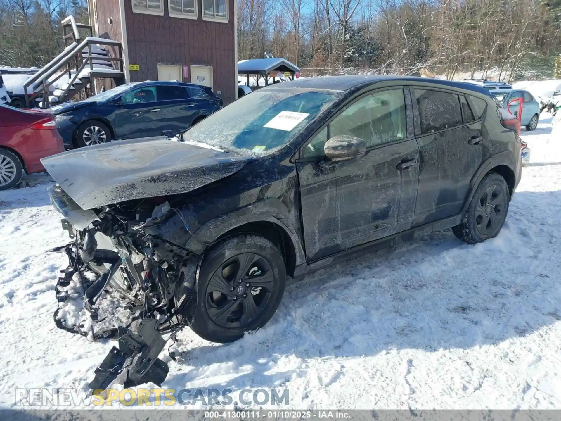 2 Photograph of a damaged car JF2GUABC2R8916758 SUBARU CROSSTREK 2024