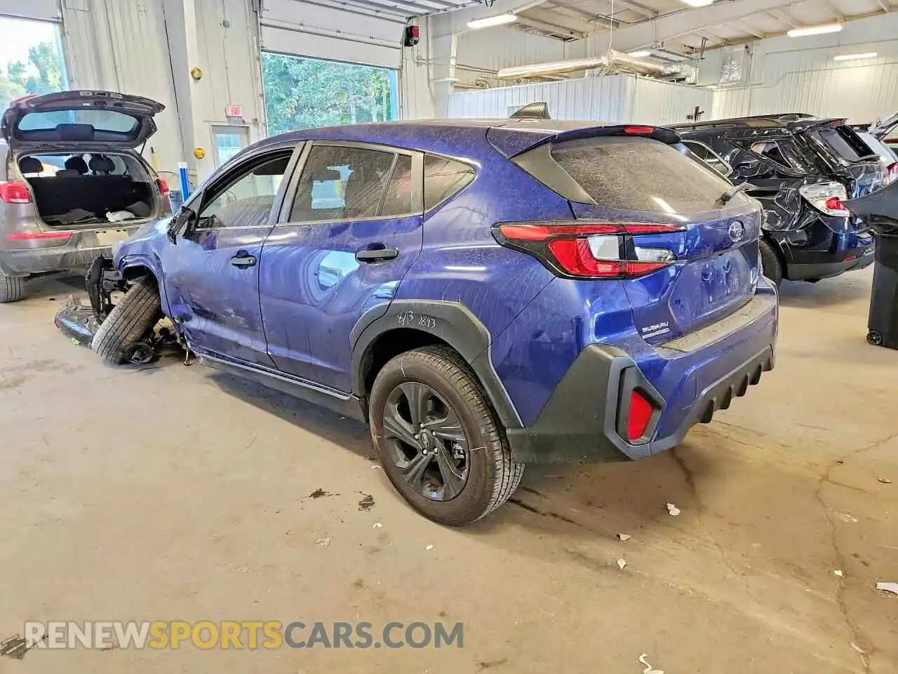 2 Photograph of a damaged car JF2GUABC6RH345159 SUBARU CROSSTREK 2024