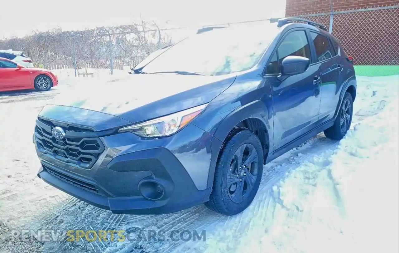 2 Photograph of a damaged car JF2GUABC9RH239529 SUBARU CROSSTREK 2024