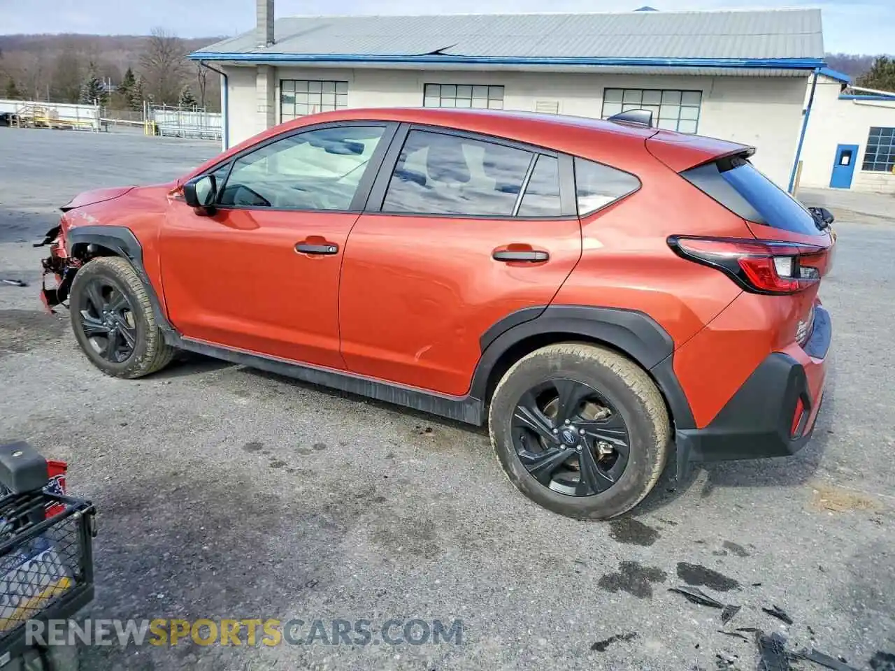2 Photograph of a damaged car JF2GUABC9RH873567 SUBARU CROSSTREK 2024