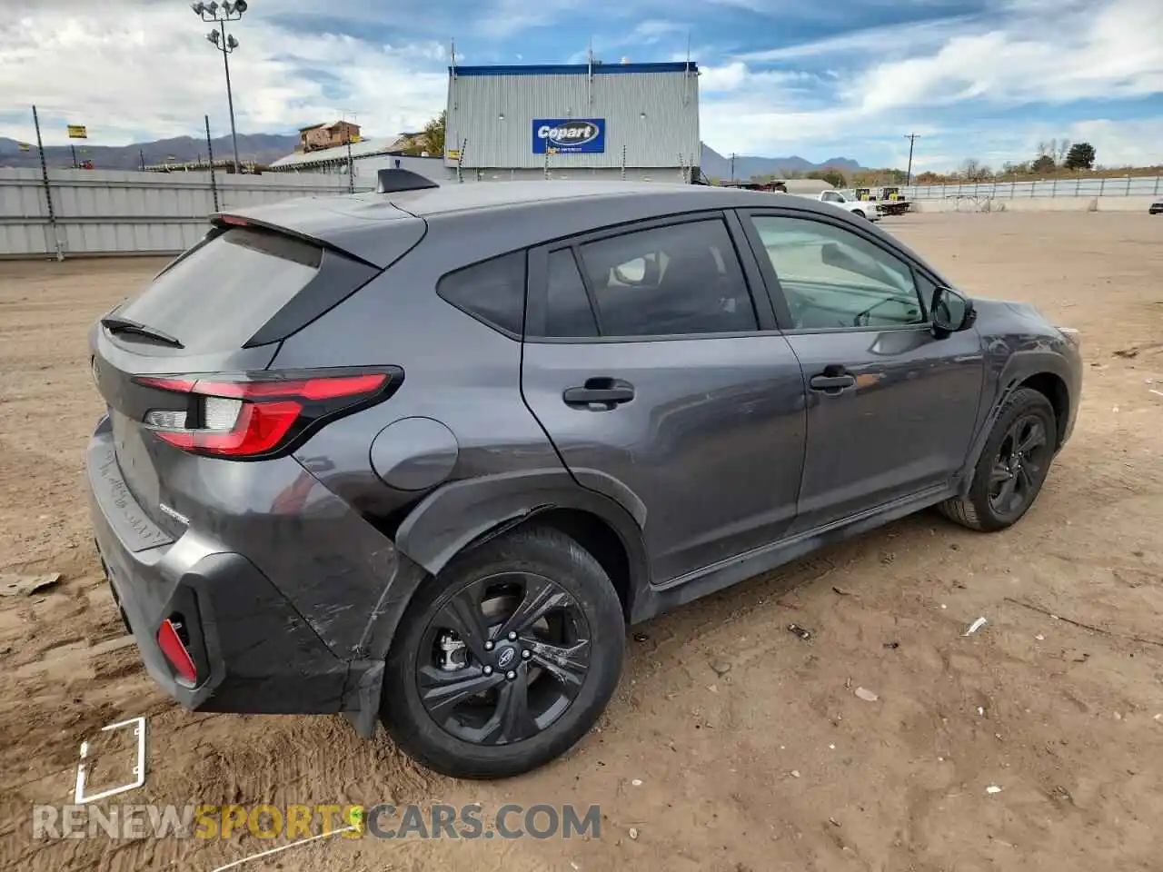 3 Photograph of a damaged car JF2GUABCXR8300564 SUBARU CROSSTREK 2024