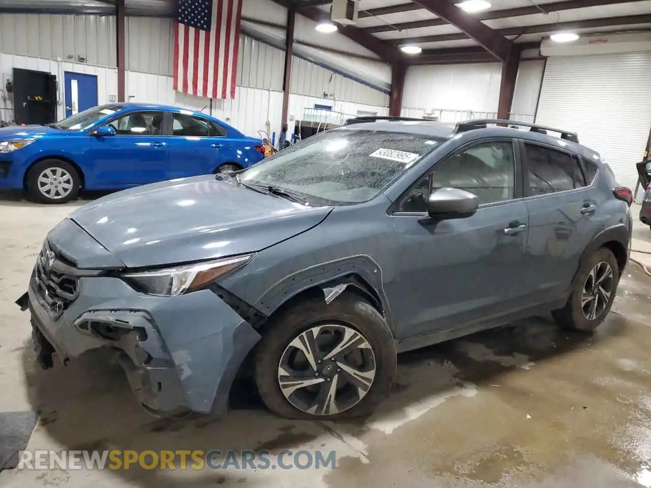 1 Photograph of a damaged car JF2GUADC1RH207445 SUBARU CROSSTREK 2024
