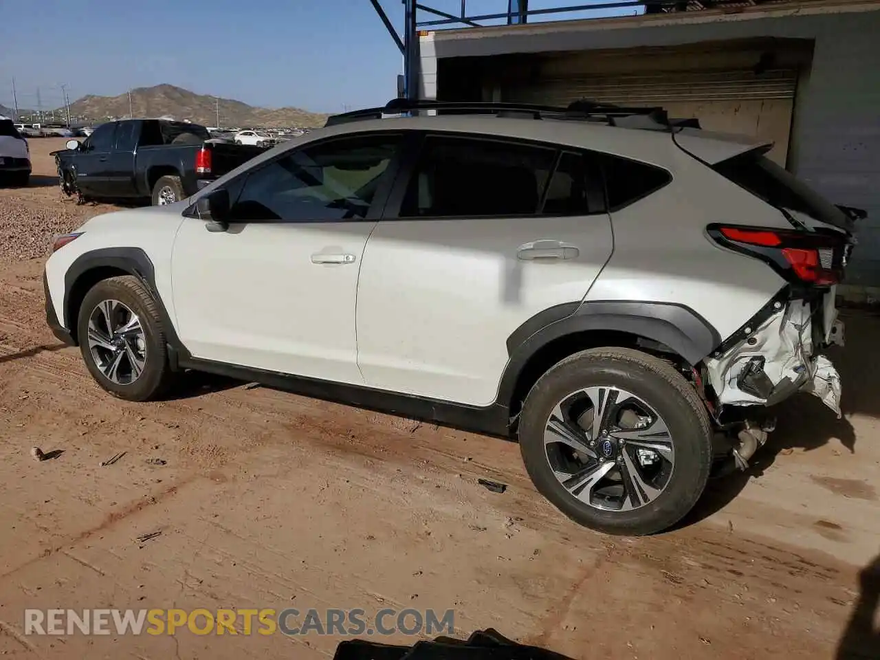 2 Photograph of a damaged car JF2GUADC2R8323981 SUBARU CROSSTREK 2024