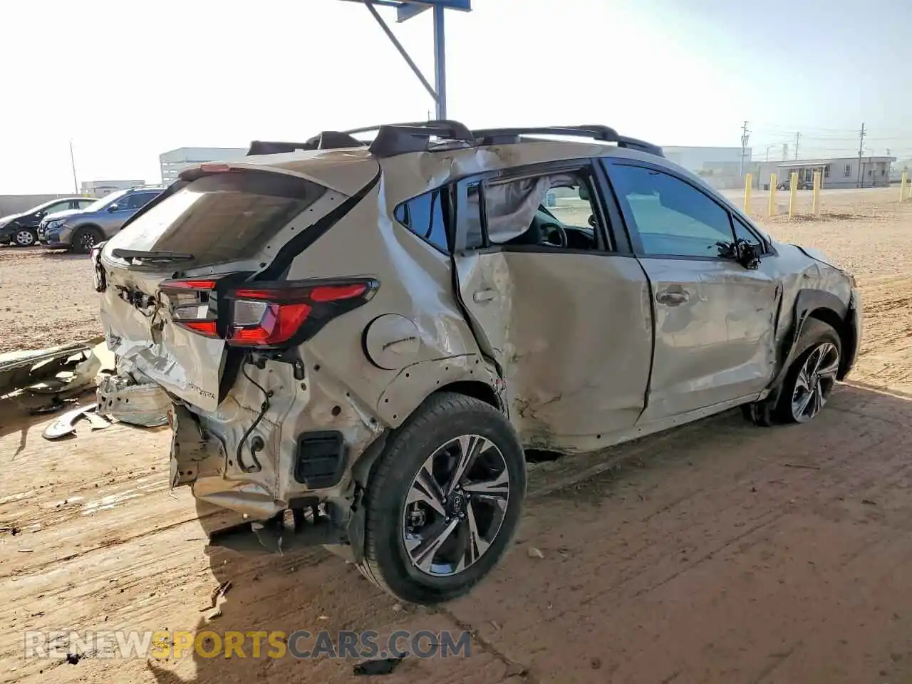 3 Photograph of a damaged car JF2GUADC2R8323981 SUBARU CROSSTREK 2024