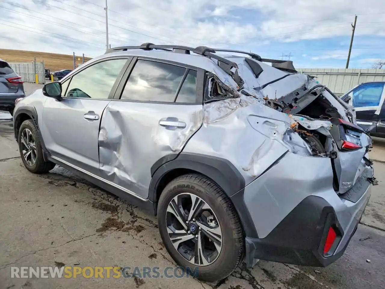2 Photograph of a damaged car JF2GUADC2R8869583 SUBARU CROSSTREK 2024