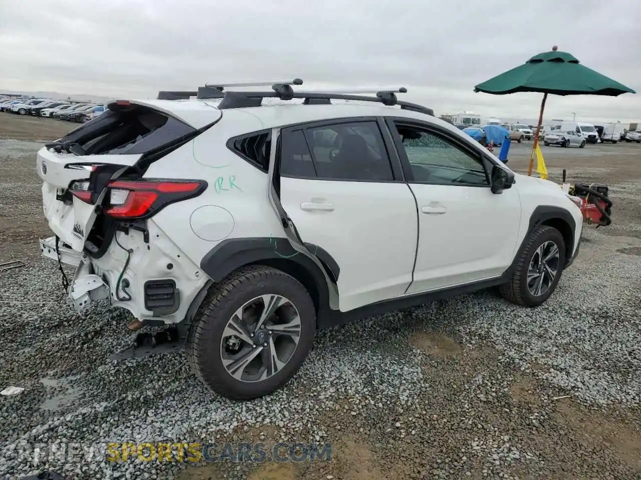 3 Photograph of a damaged car JF2GUADC3R8861668 SUBARU CROSSTREK 2024