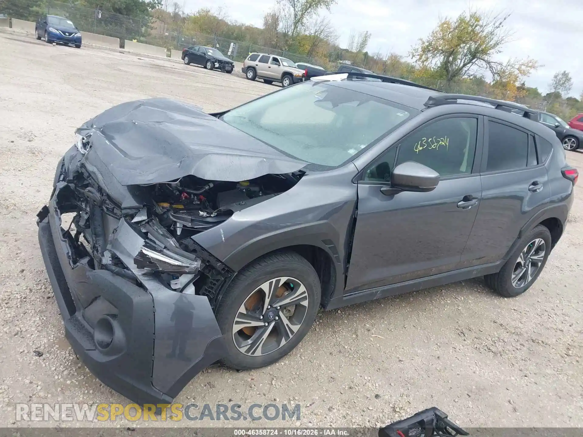 2 Фотография поврежденного автомобиля JF2GUADC3RH902221 SUBARU CROSSTREK 2024