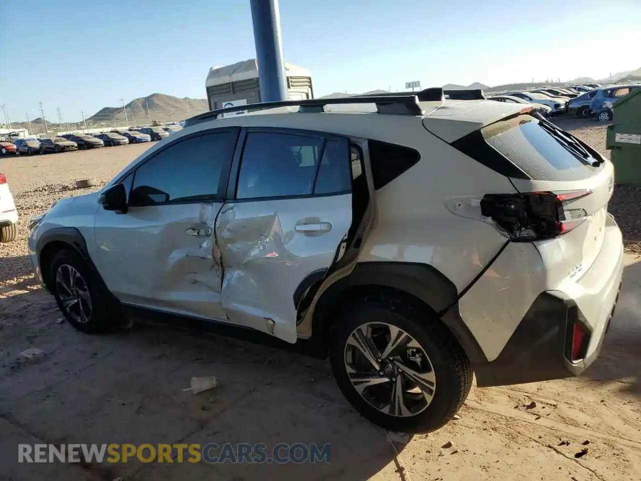 2 Photograph of a damaged car JF2GUADC4R8292720 SUBARU CROSSTREK 2024