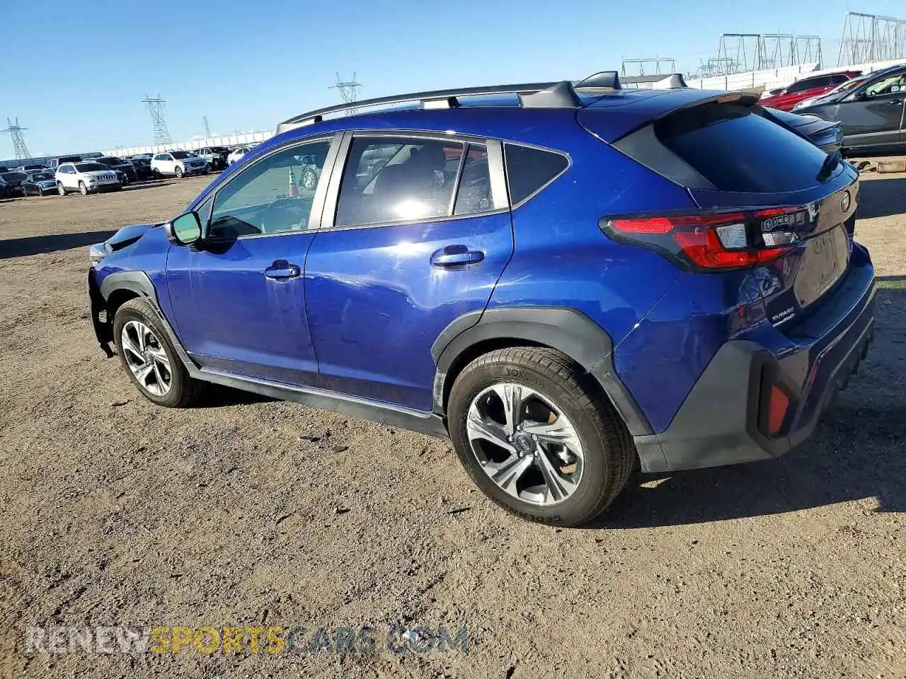 2 Photograph of a damaged car JF2GUADC4R8300038 SUBARU CROSSTREK 2024