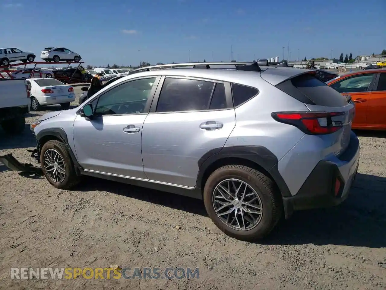 2 Photograph of a damaged car JF2GUADC6R8326432 SUBARU CROSSTREK 2024
