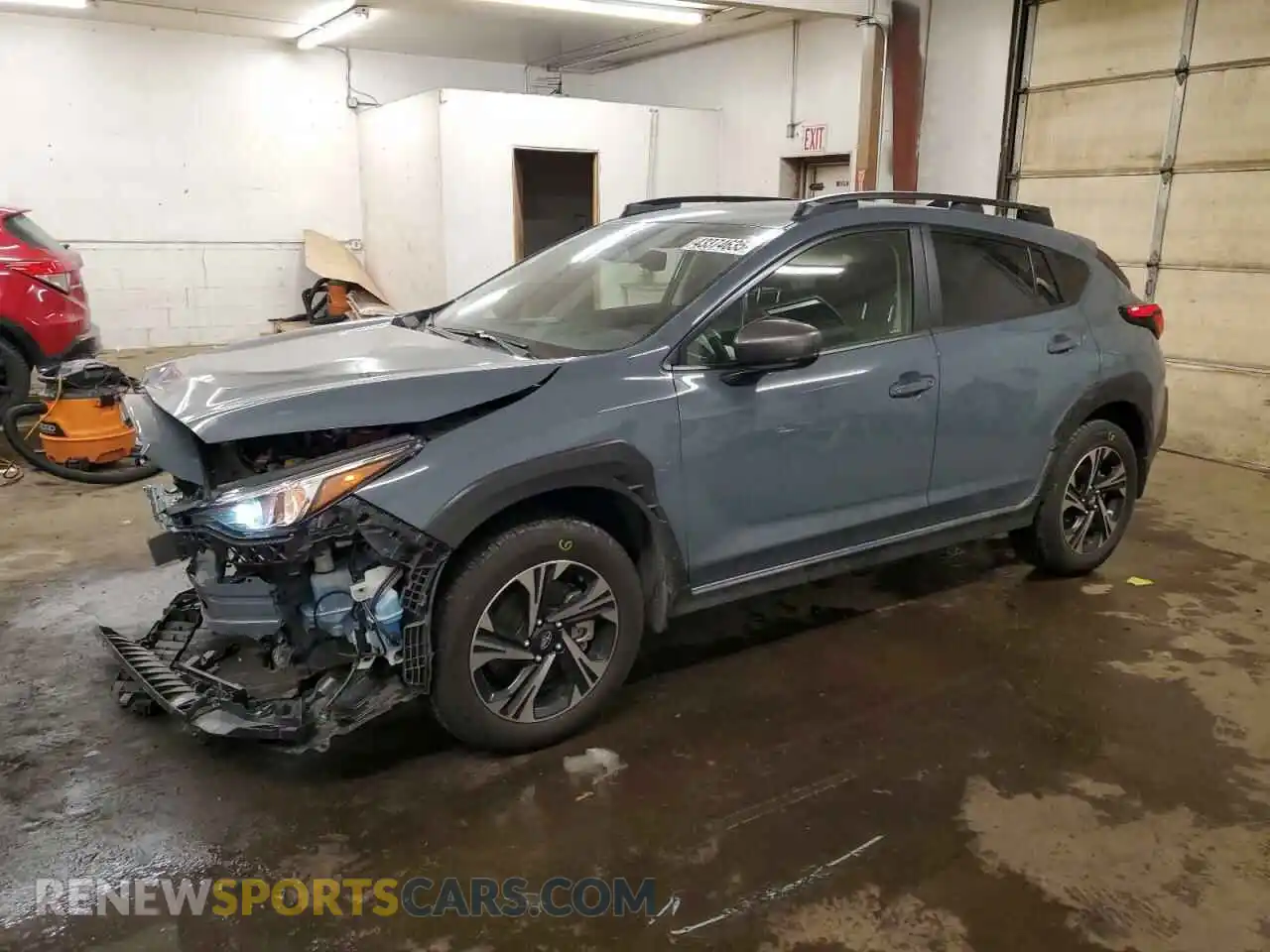 1 Photograph of a damaged car JF2GUADC7RH227960 SUBARU CROSSTREK 2024