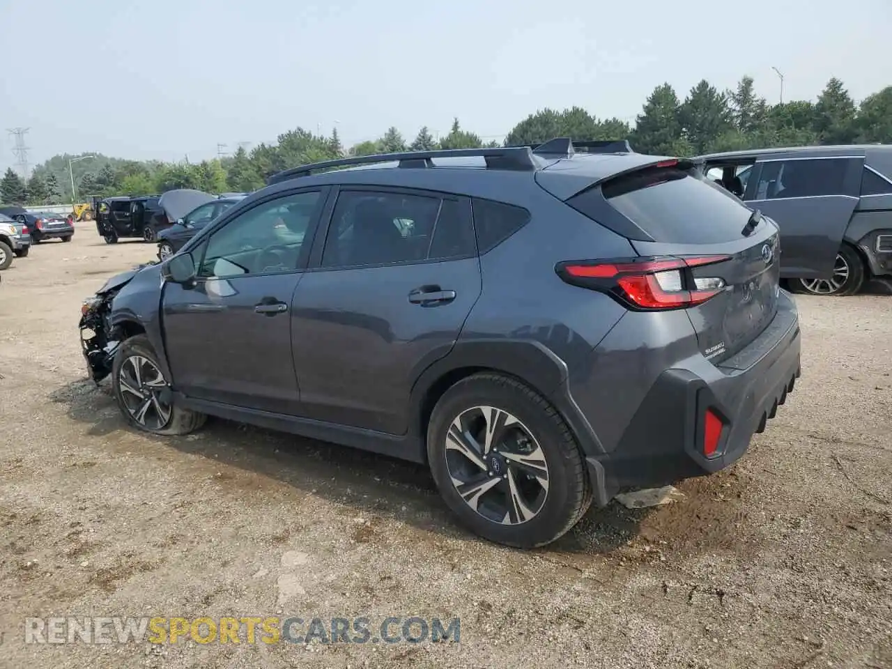 2 Photograph of a damaged car JF2GUADC7RH373159 SUBARU CROSSTREK 2024