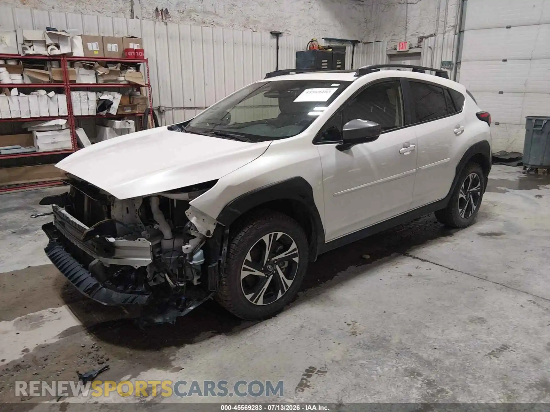 2 fotografías del automóvil dañado JF2GUADC7RH902805 SUBARU CROSSTREK 2024