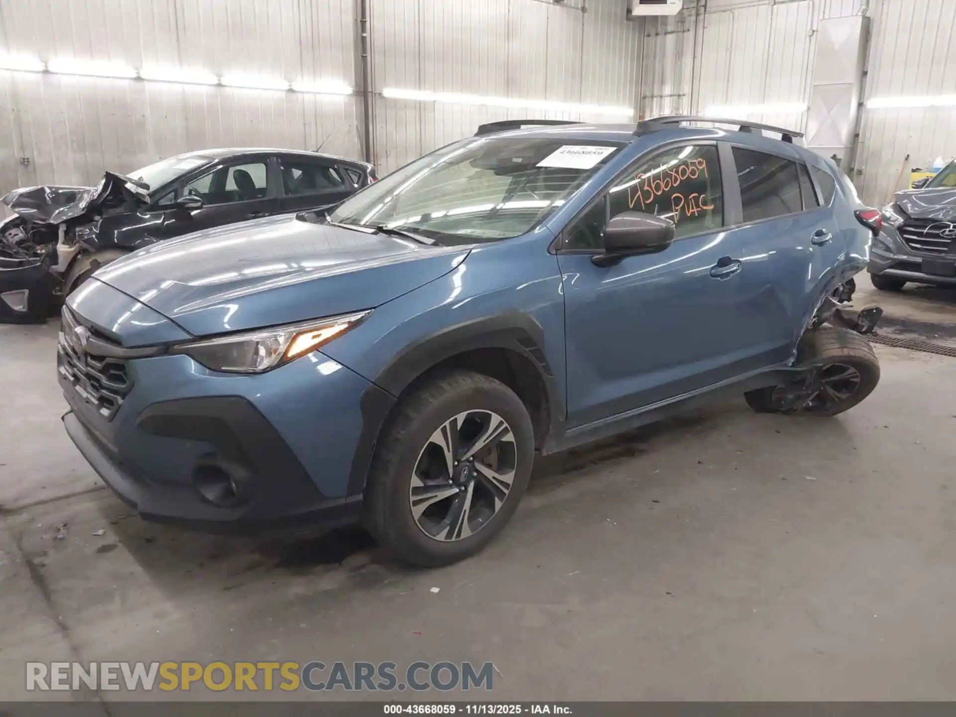 2 Photograph of a damaged car JF2GUADC8RH217731 SUBARU CROSSTREK 2024