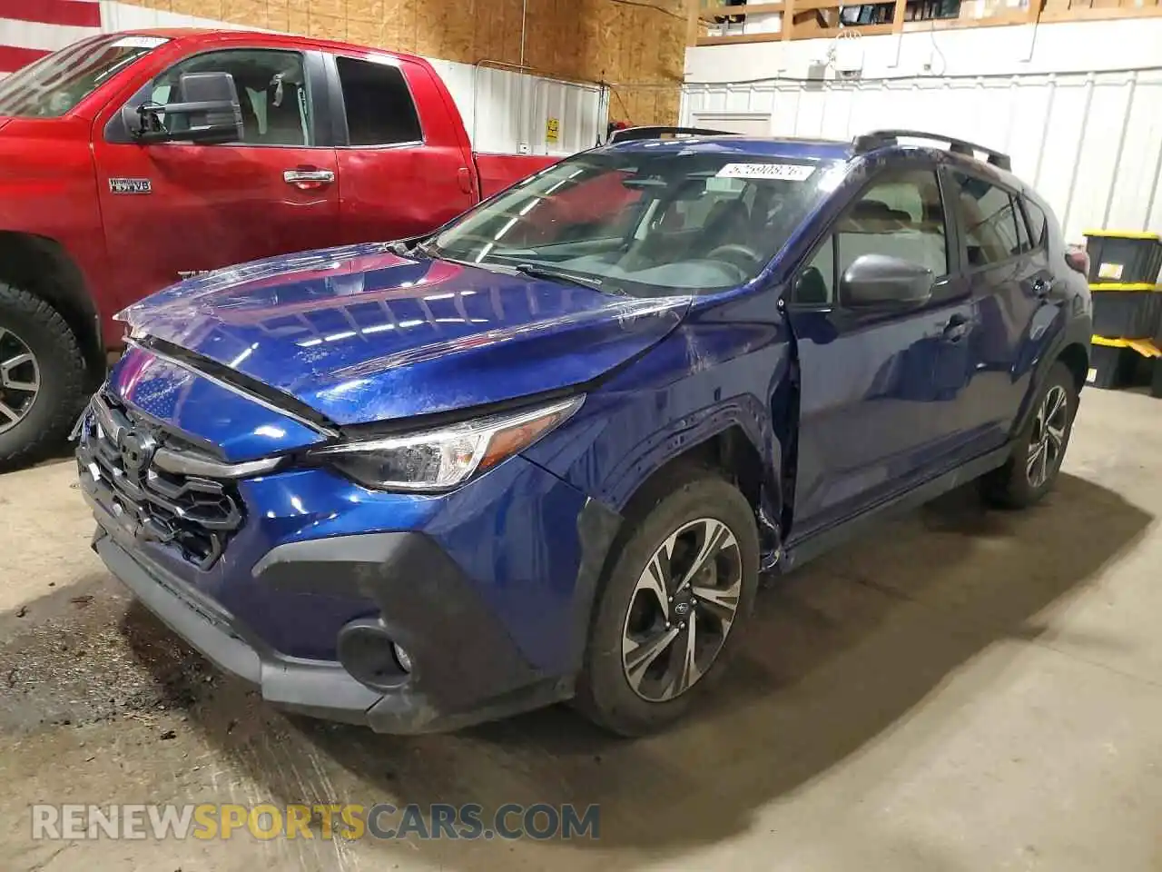 1 fotografías del automóvil dañado JF2GUADC9R8900733 SUBARU CROSSTREK 2024