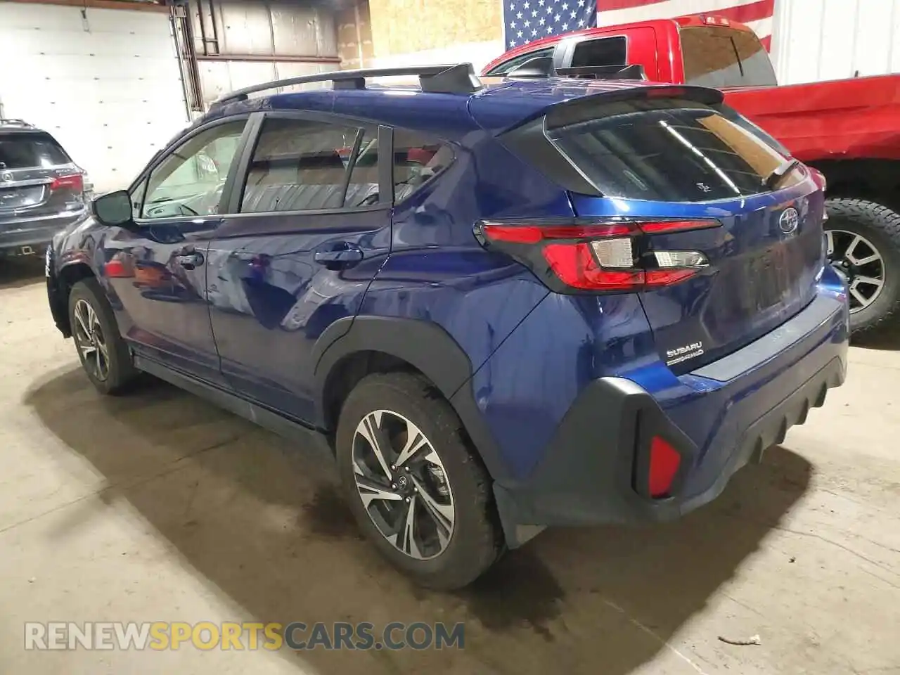 2 fotografías del automóvil dañado JF2GUADC9R8900733 SUBARU CROSSTREK 2024