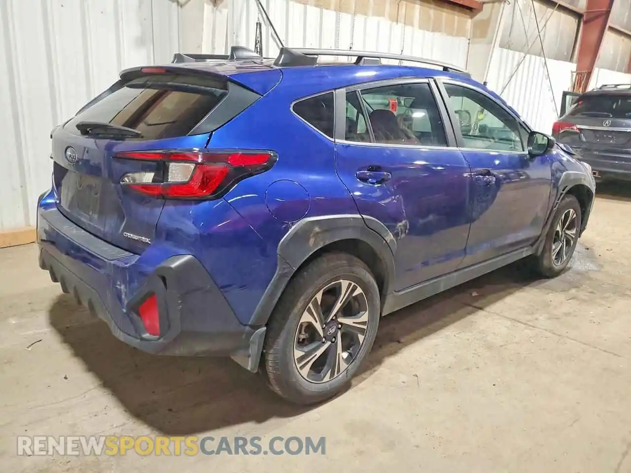 3 fotografías del automóvil dañado JF2GUADC9R8900733 SUBARU CROSSTREK 2024