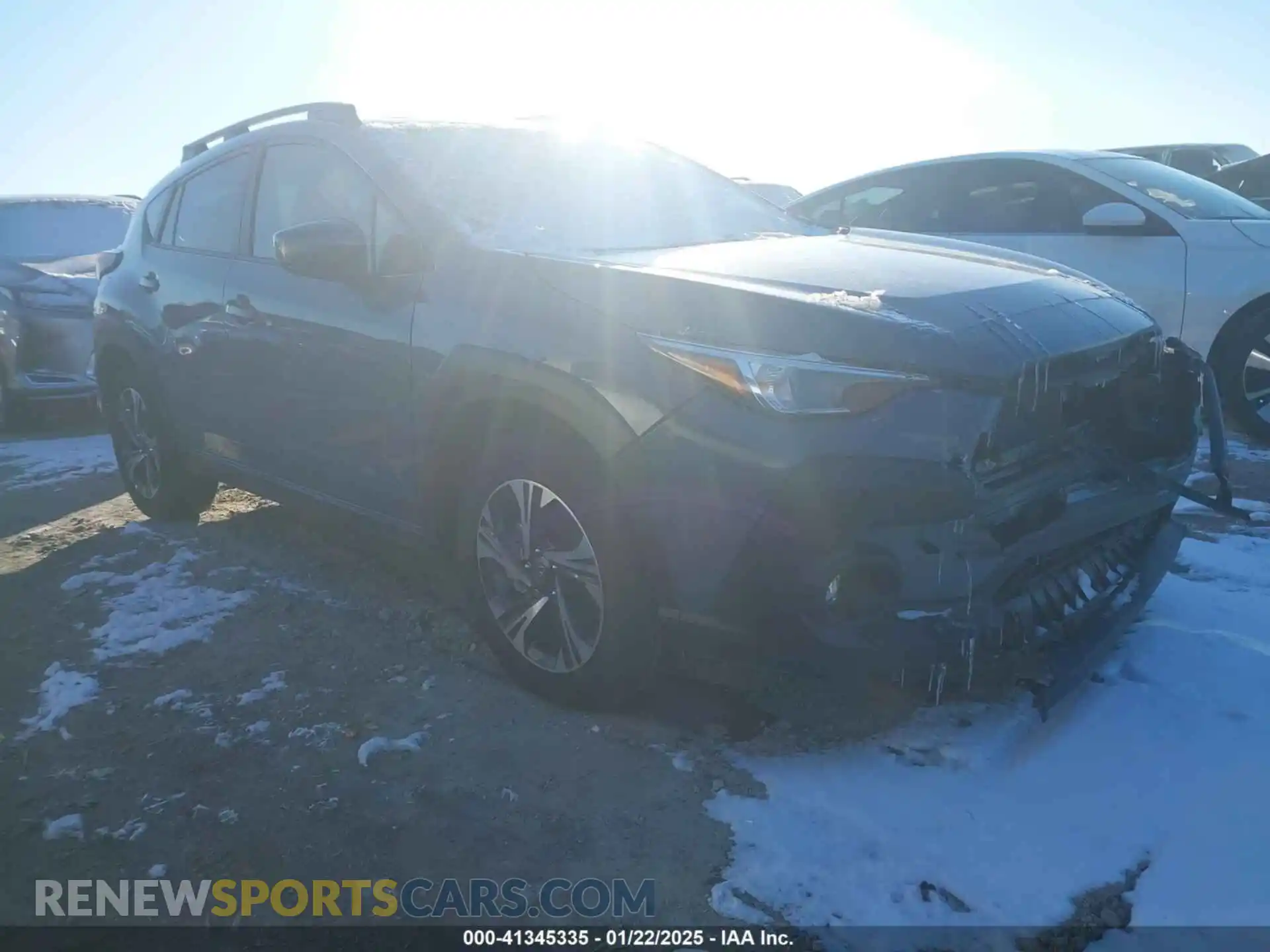 1 Photograph of a damaged car JF2GUADC9RH208052 SUBARU CROSSTREK 2024
