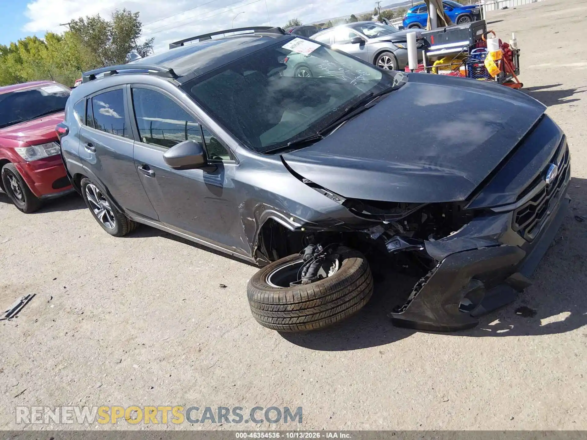 1 fotografías del automóvil dañado JF2GUADC9RH854479 SUBARU CROSSTREK 2024