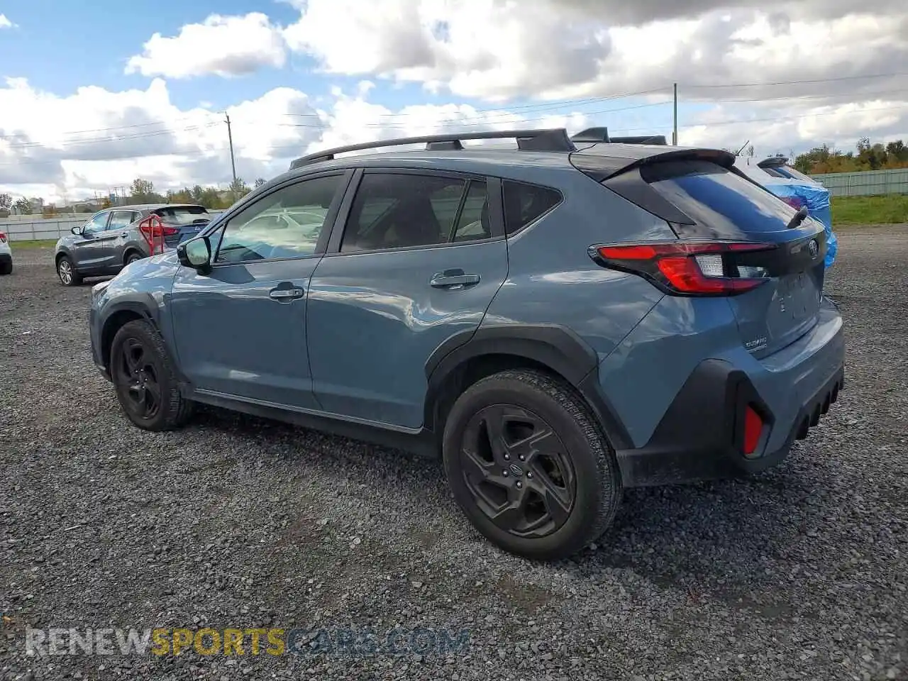 2 Photograph of a damaged car JF2GUHFC6RH223601 SUBARU CROSSTREK 2024