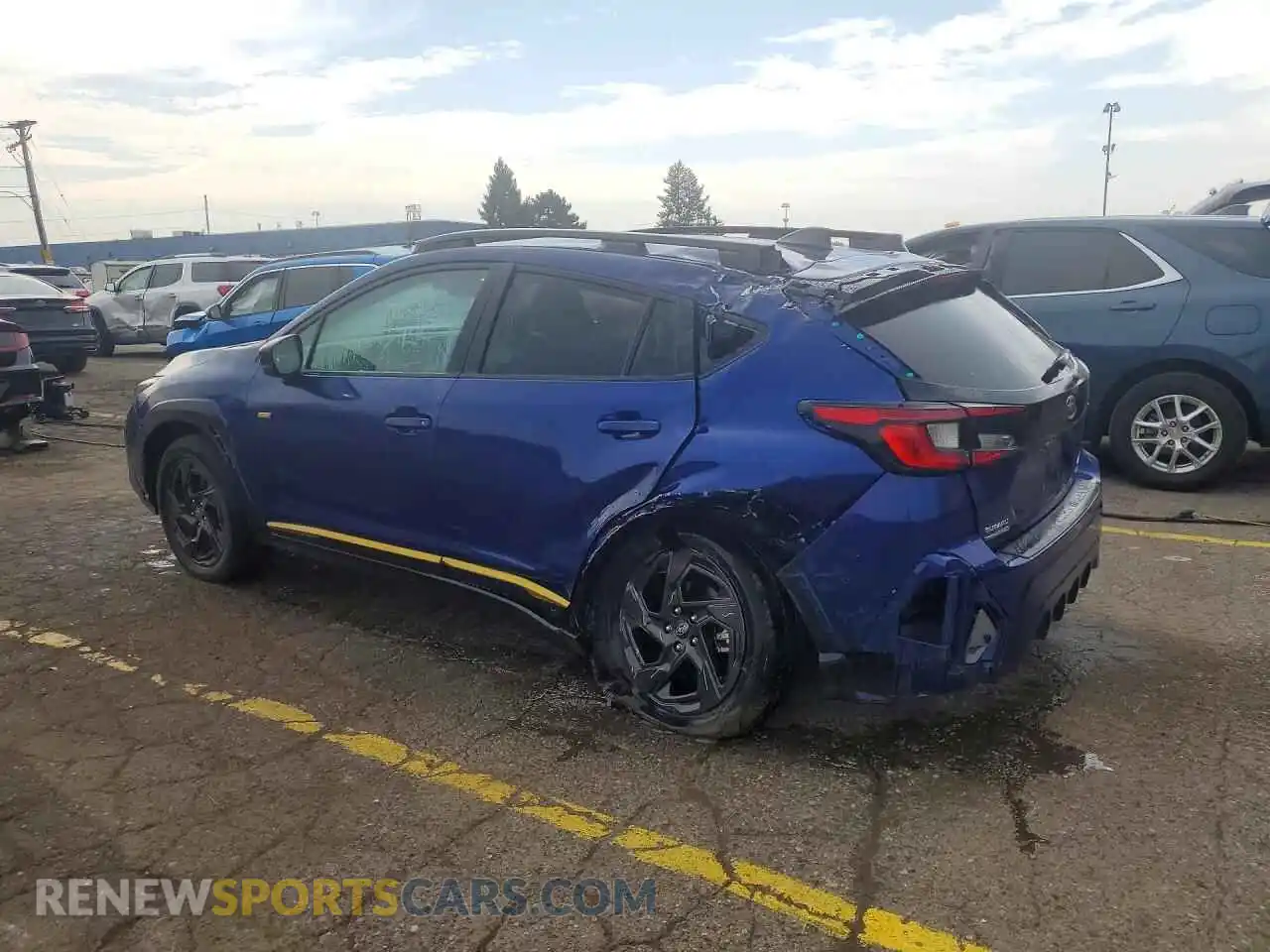 2 Photograph of a damaged car 4S4GUHF64S3719570 SUBARU CROSSTREK 2025