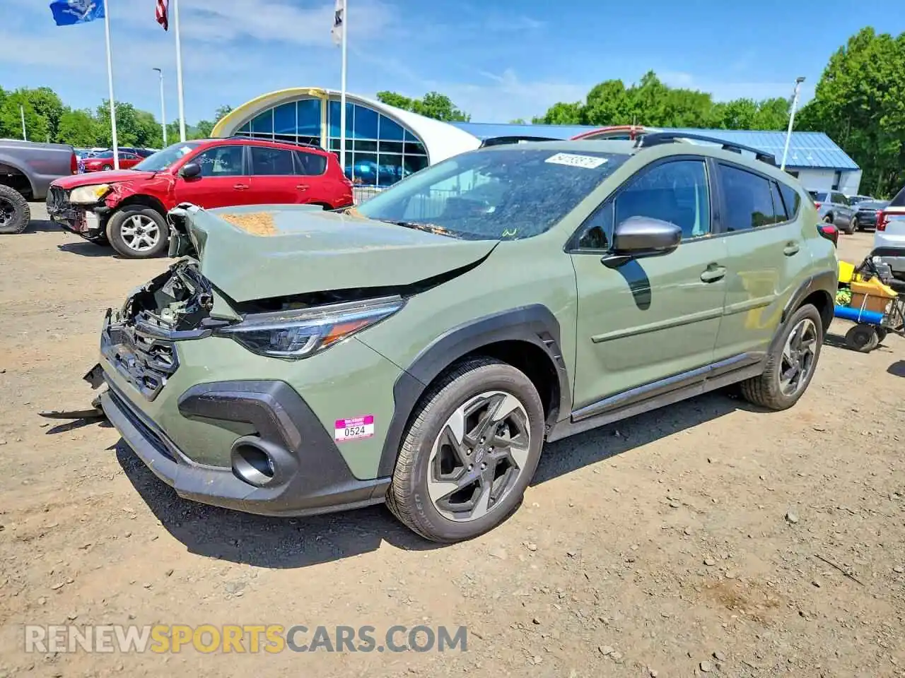 1 Фотография поврежденного автомобиля 4S4GUHM60S3712778 SUBARU CROSSTREK 2025