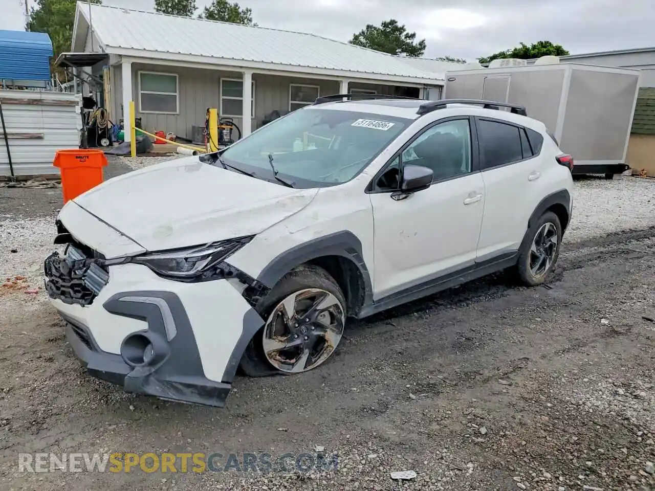 1 Photograph of a damaged car 4S4GUHM64S3766035 SUBARU CROSSTREK 2025