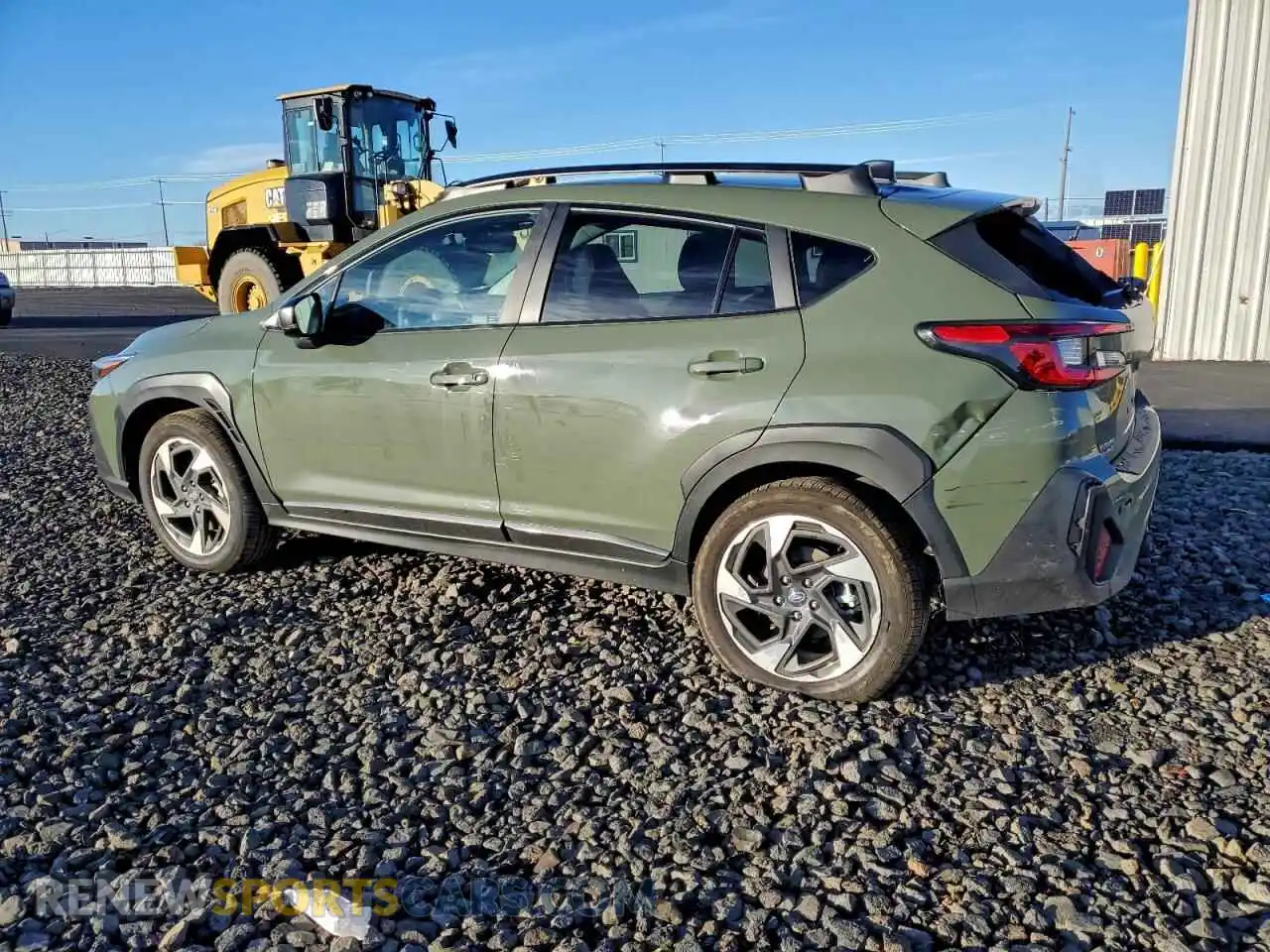 2 Photograph of a damaged car 4S4GUHM67S3733286 SUBARU CROSSTREK 2025