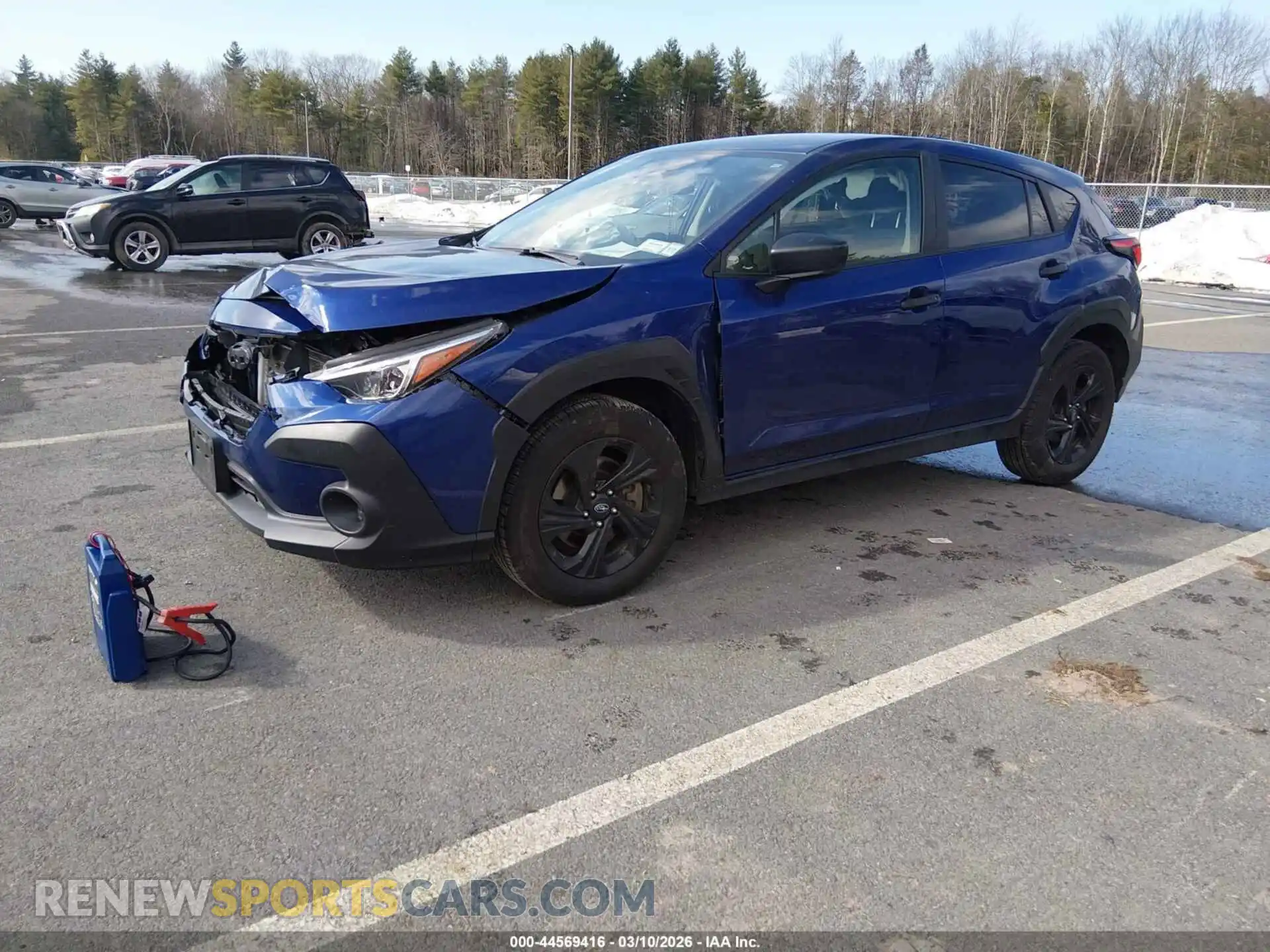 2 fotografías del automóvil dañado JF2GUABC5SH294503 SUBARU CROSSTREK 2025